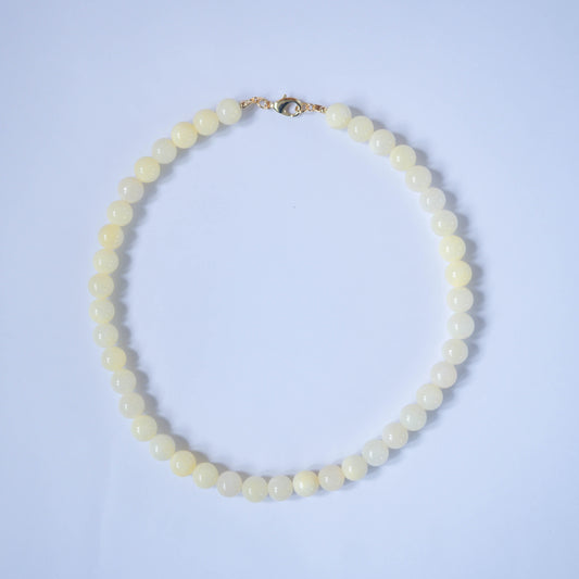 Lemon Beaded Necklace