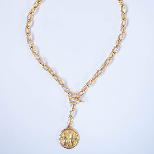 Spring Toggle Necklace