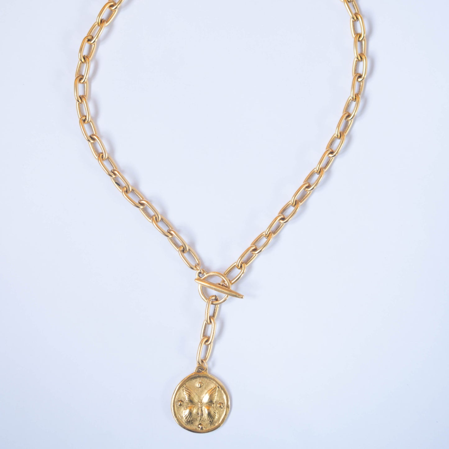 Spring Toggle Necklace