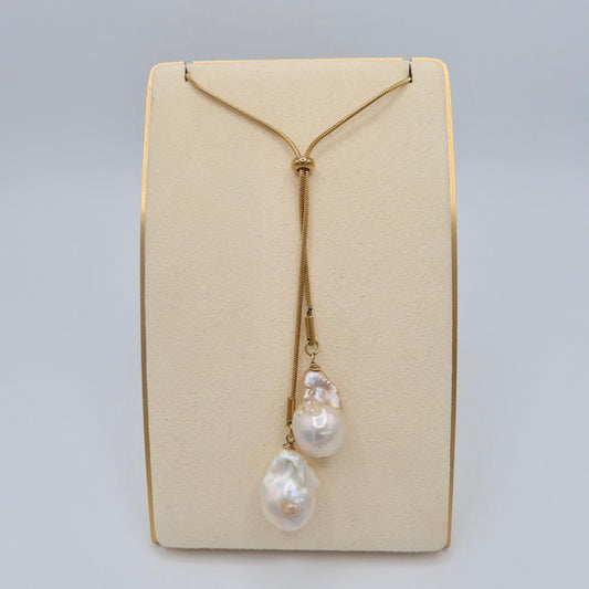 Pearl Cascade Lariat