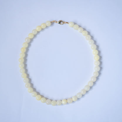 Lemon Beaded Necklace