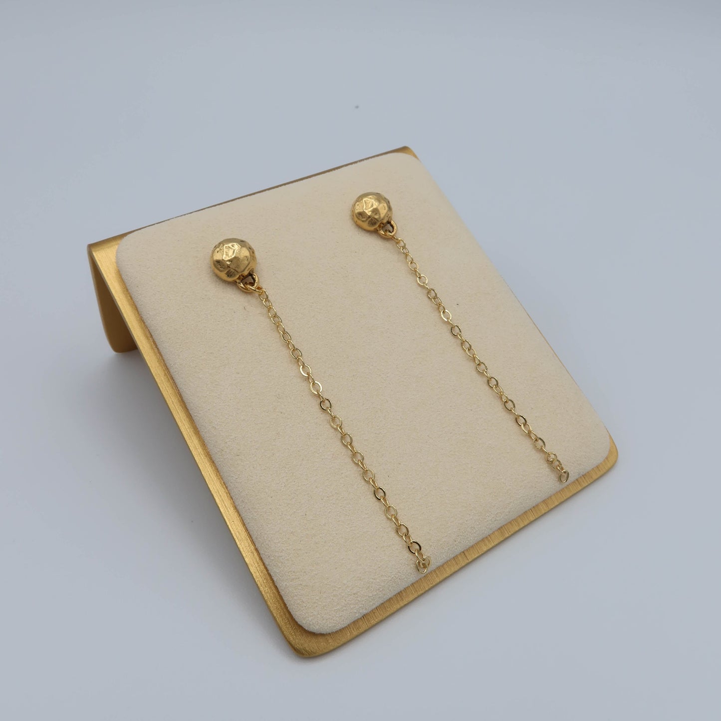 Golden Thread Earrings