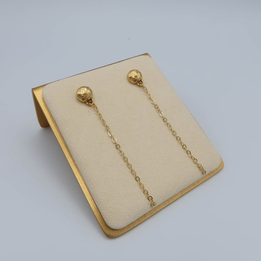 Golden Thread Earrings