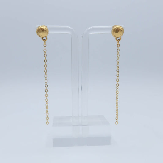 Golden Thread Earrings