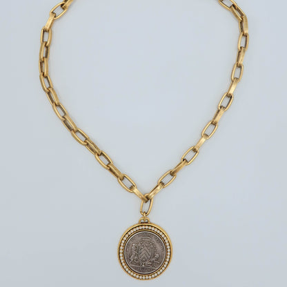 Writing Postcards Necklace