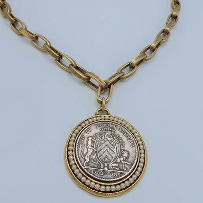 Writing Postcards Necklace