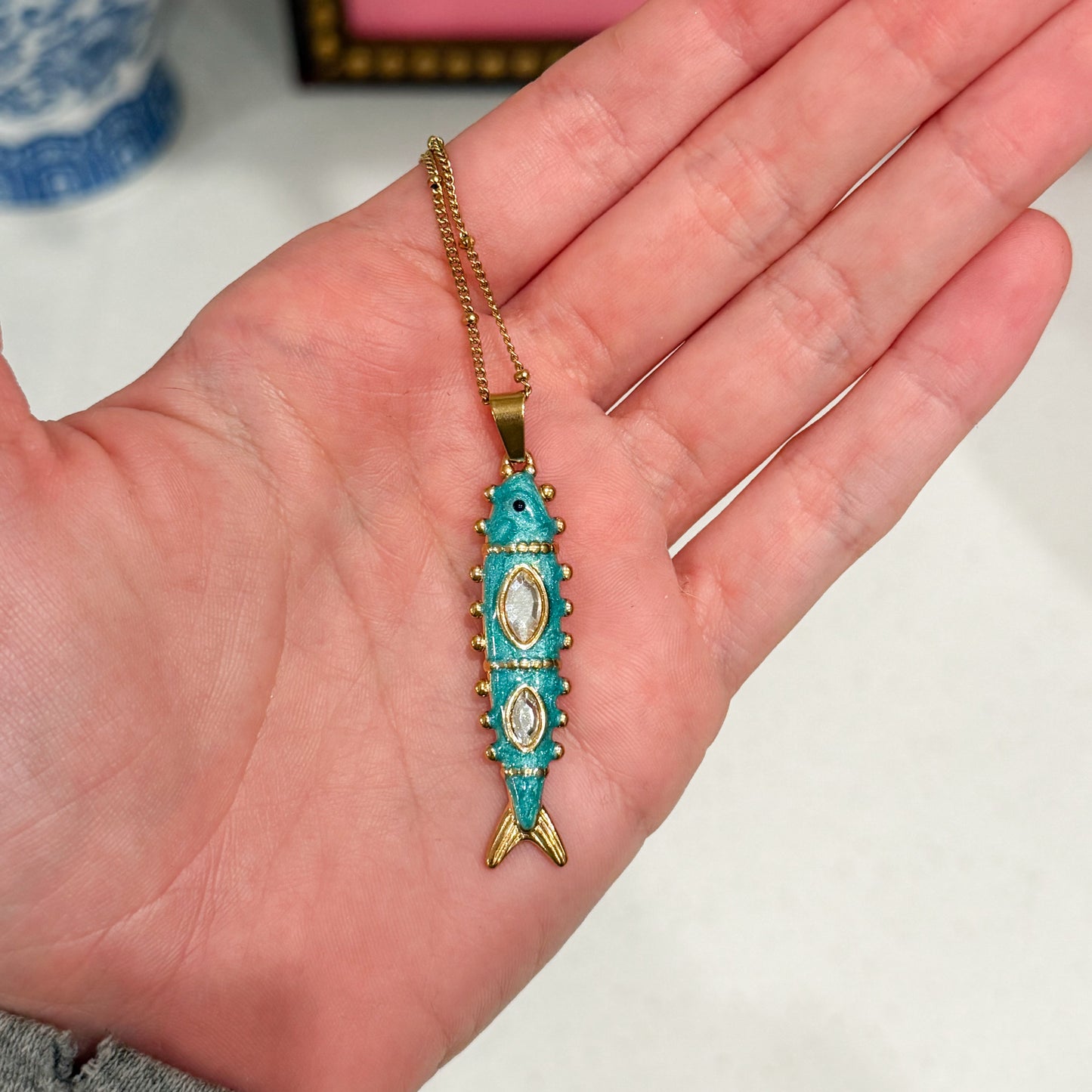 Capri Catch Necklace (PREORDER)