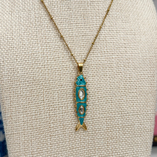 Capri Catch Necklace (PREORDER)