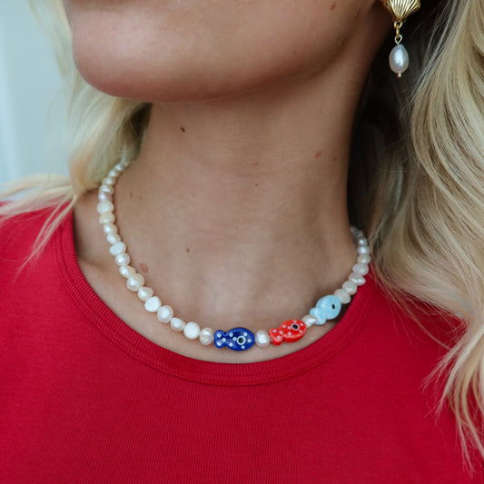 School of Fish Necklace