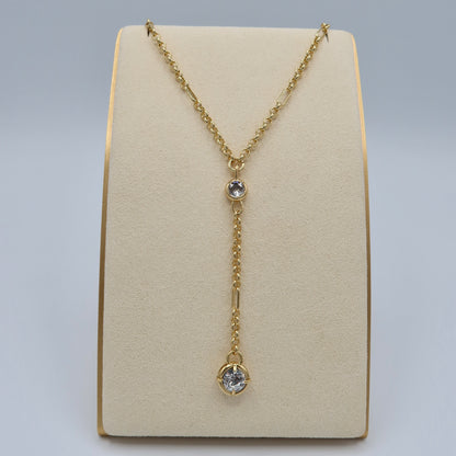 Glam Drop Necklace