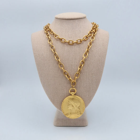 Golden Icon Medallion