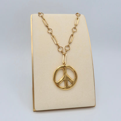 Peace Medallion Necklace