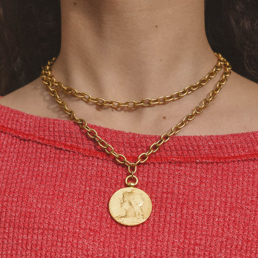 Golden Icon Medallion