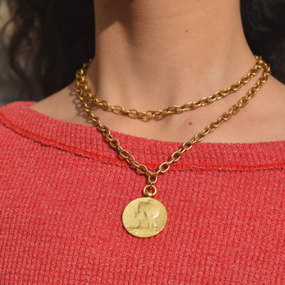 Golden Icon Medallion