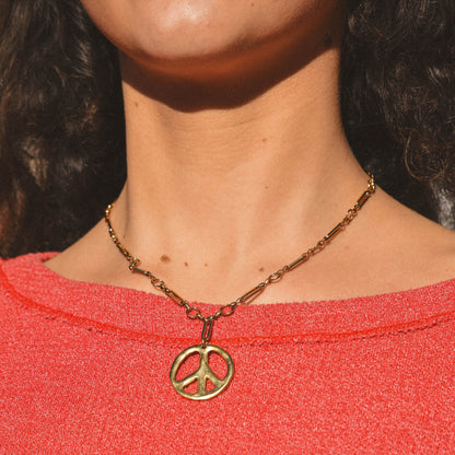 Peace Medallion Necklace