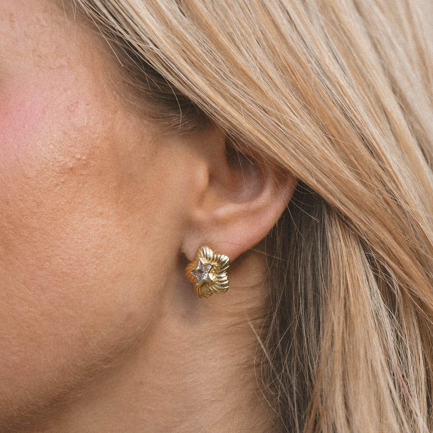 Gold Star Studs